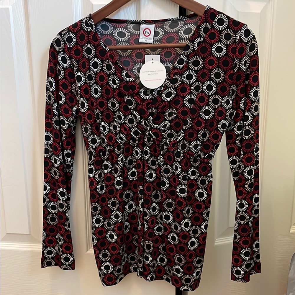 Japanese Weekend San Francisco maternity top